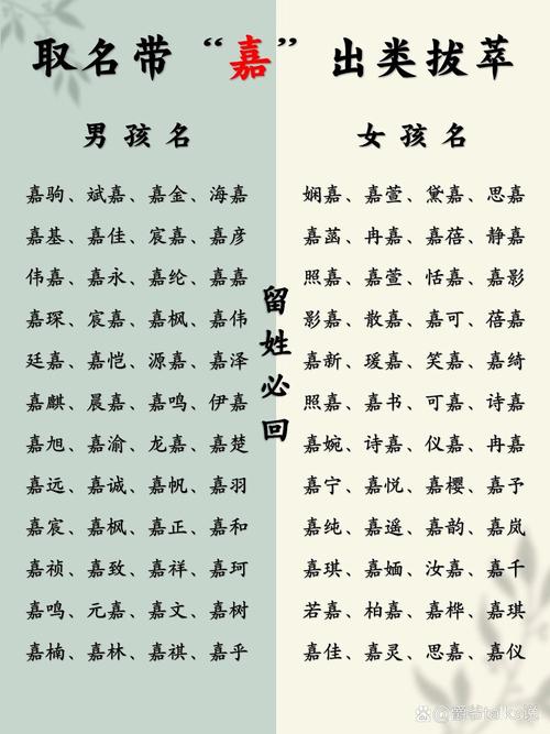 宝宝起名嘉礼 宝宝起名天成