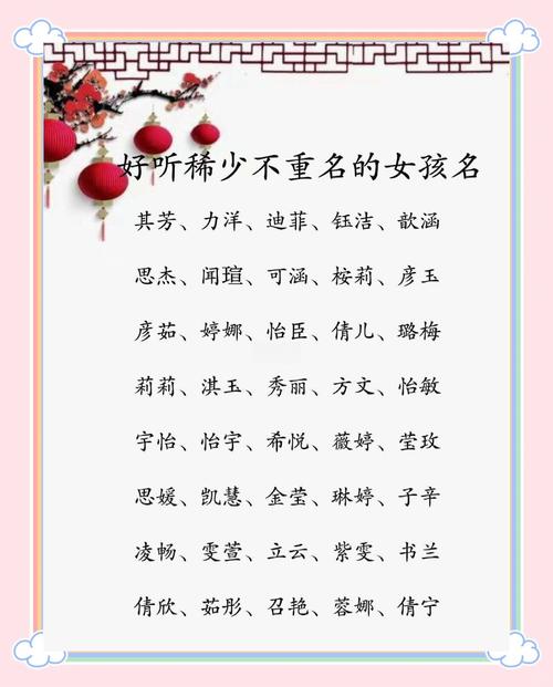 鼠宝宝取名字古风女 女宝宝起名字大全鼠