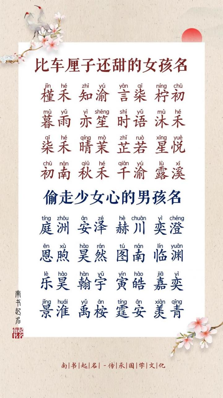兔年南姓女宝宝起名字 刘皓南名字怎么样