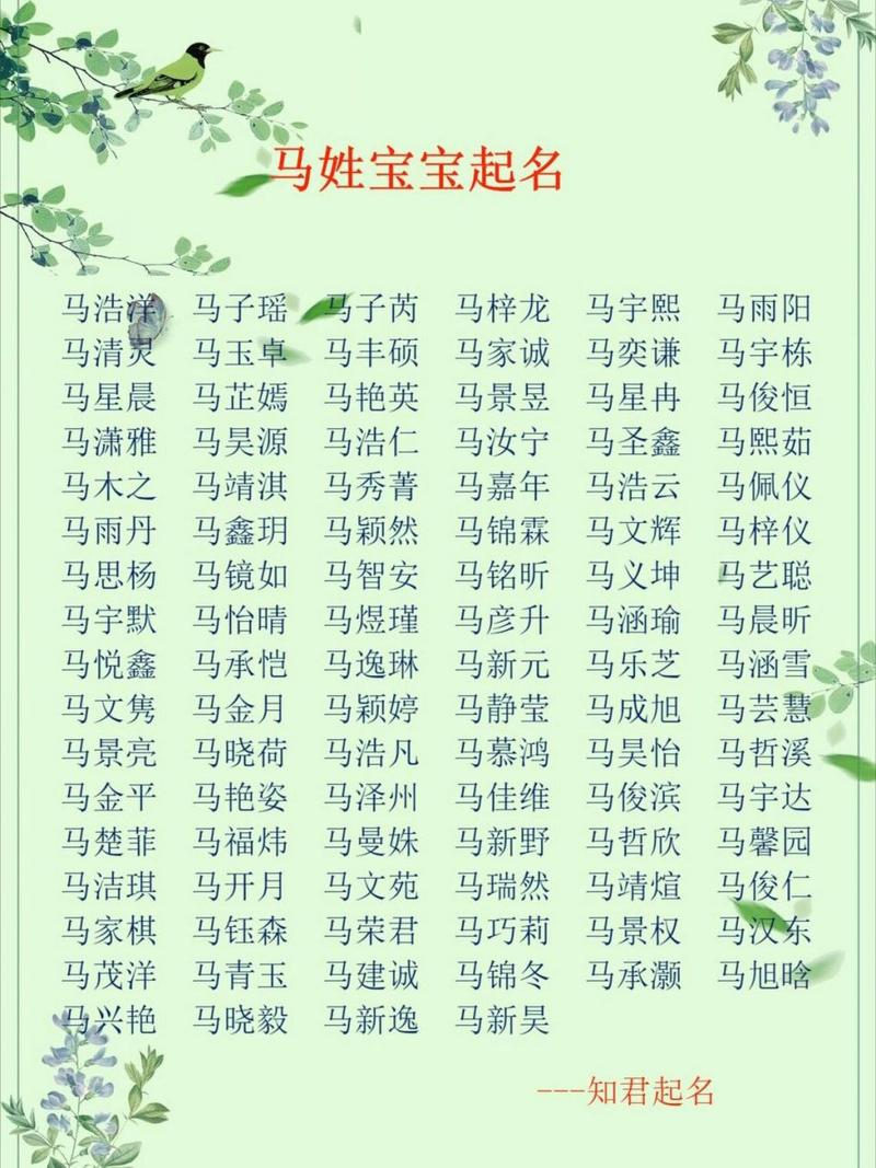 宝宝起名马什么棠 马宝宝取名凯煌合适吗