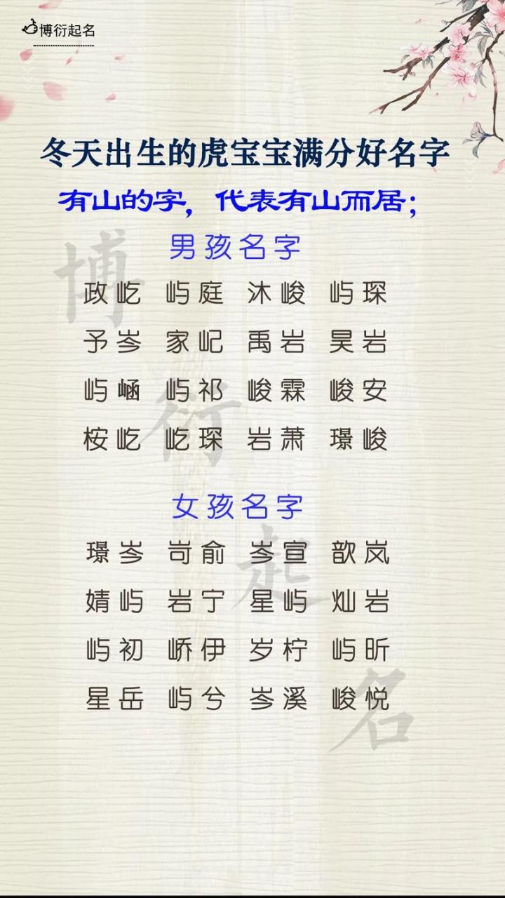 虎宝宝起名兴铭 虎宝宝起名大全带然