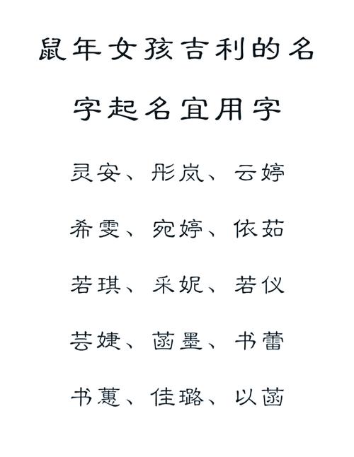 鼠年9月女宝宝起名字 鼠年十一月宝宝取名