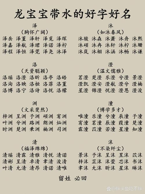 宝宝八字缺水起名大全 缺水宝宝吉祥名字