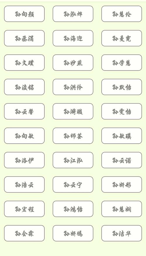 孙姓女宝宝取名高分 孙姓女宝宝名字大全集